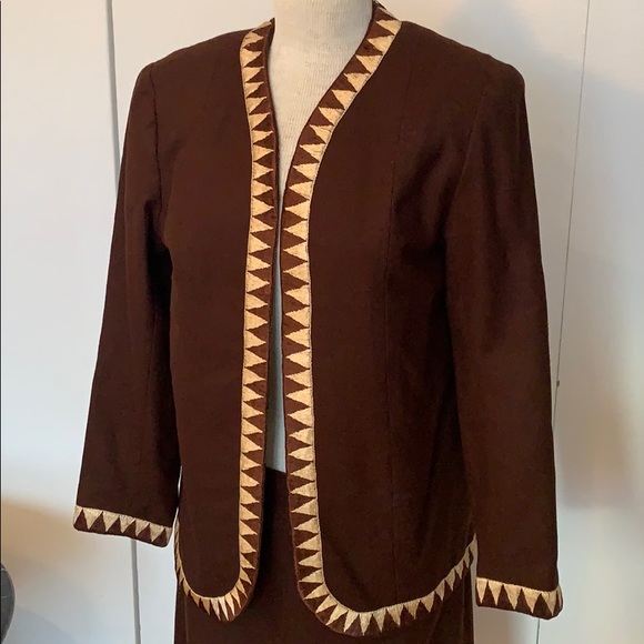 Vintage skirt and blazer set - Picture 2 of 6